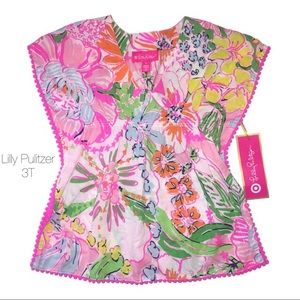 Lilly Pulitzer for Target Dresses - Lilly Pulitzer Beach Cover Up Dress Nosey Posey 3T Lilly Pulitzer for Target Dresses - Lilly Pulitzer Beach Cover Up Dress Nosey Posey 3T